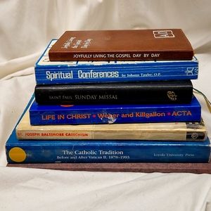 Catholic Book Lot 7 total